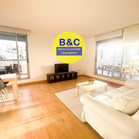 Beach & Culture Barcelona Port Forum Penthouse Apartment Sant Adrià de Besòs Exteriör bild